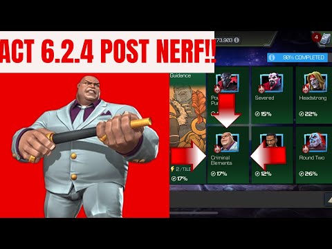 HOW TO BEAT ACT 6.2.4 POST NERF | MCOC
