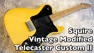 Video thumbnail for テレキャスターカスタムにP90を搭載！Squire Vintage Modified Telecaster Custom II の内部とは！？ by RODちゃんねる