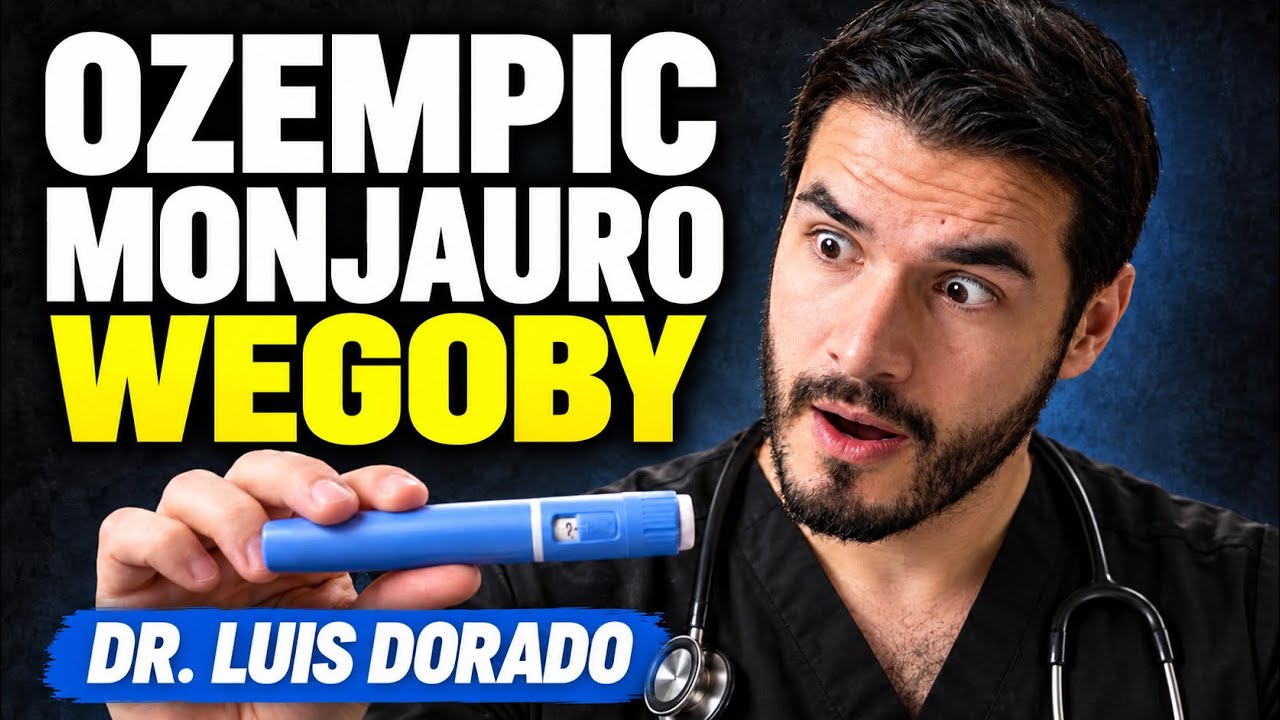 🚨Todos MEDICAMENTOS para BAJAR PESO | ¿REALMENTE FUNCIONAN? | Podcast