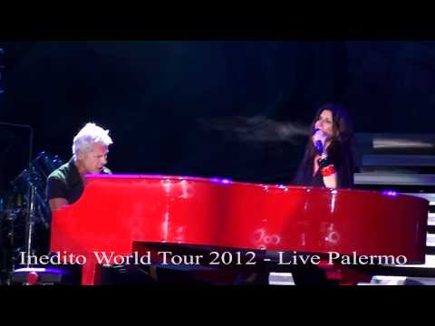Laura Pausini & Claudio Baglioni - Con tutto l'amore che posso - Palermo 21.07.2012 HD