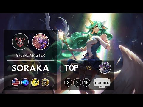 Soraka Top vs Kassadin - NA Grandmaster Patch 9.20
