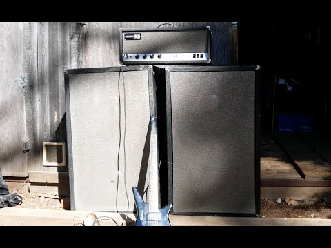 Pair of 1968 Custom Sunn-Style 2x15 Cabinets – 4 JBL D130F Speakers image 13