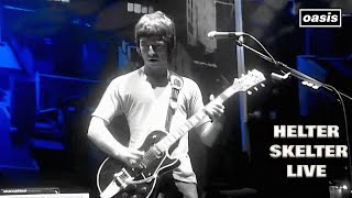 Oasis - Helter Skelter Live (Unofficial Video) (Beatles Cover)