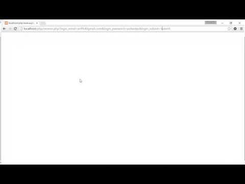 PHP With Bootstrap3 Tutorial | Receiving HTML Form Part 51
