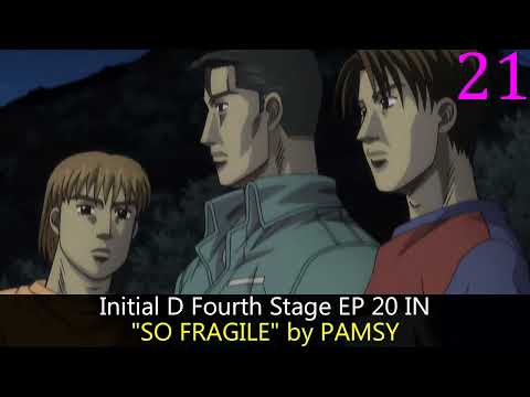 My Top 75 Initial D Anime Songs