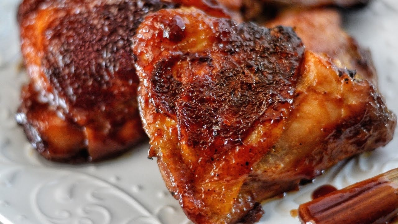 THE BEST OVEN BAKED BBQ CHICKEN RECIPE! | SERIOUSLY IT'S BOMB!