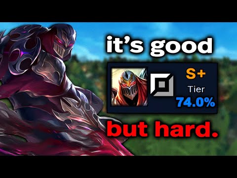 Zed Might Be BROKEN Now... *but only in top*