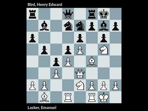 Liverpool m 1890 | Lasker vs Bird | Round 8