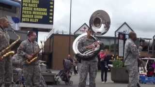 I Corps Army Brass Band - Lets Do It Again with Band Introduction