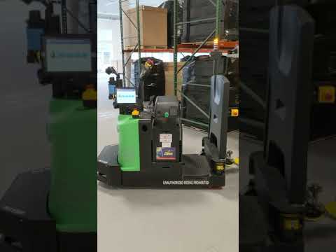 Vecna Robotics Robotic Tugger Demo