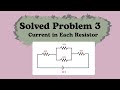 Find The Equivalent Resistance And Calculate The Current In Each Resistor
