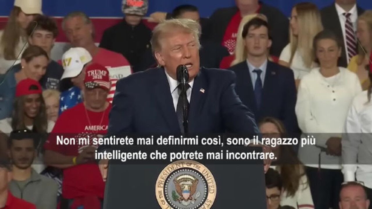 Trump: Sono la persona piu intelligente che potrete mai incontrare