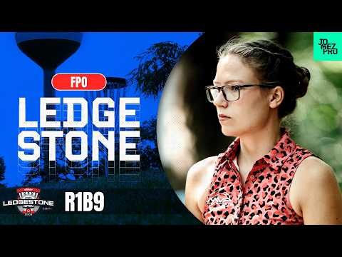 2026 Discraft Ledgestone Open | FPO R1B9 | Mandujano, Saarinen, Handley, Woodard | Jomez Disc Golf