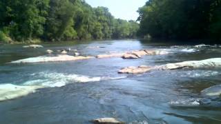 preview picture of video 'Kayaking 12 Miles on the Saluda River (a brief look)'