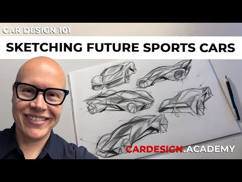 Car Design 101: Sketching Future Sports Cars in Perspective