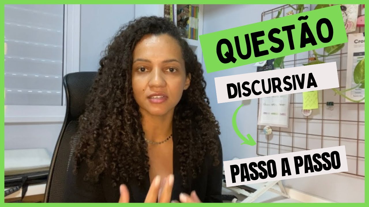 Questão discursiva - como estruturar seu texto e aumentar suas chances