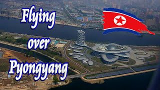 🚁 Helicopter Flight over Pyongyang (North Korea) 🚀