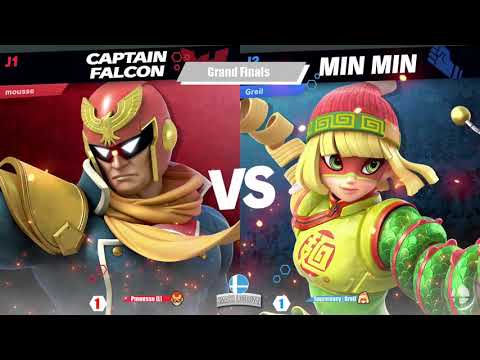 LogDown#1 Grand final : pmousse (Captain Falcon) - Greil (Corrin, Min min, Wolf)