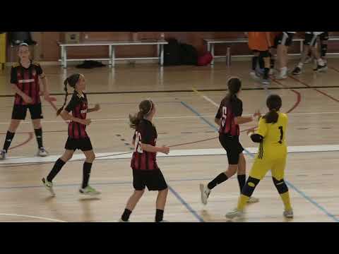 Resum AE Les Corts UBAE 4 - 2 Mecanoviga Eixample (Final Campionat de Catalunya Aleví femení FS)