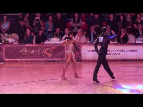 Latin Kvartal Cup 2017 World Open Latin 1/4 Samba Yan Sorokin - Veronika Karimova