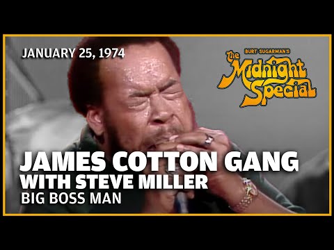 Big Boss Man - James Cotton Band with Steve Miller | The Midnight Special