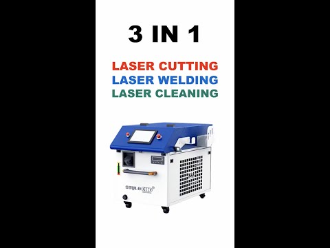 3-In-1 Handheld Laser Welding, Cleaning, Cutting Machine