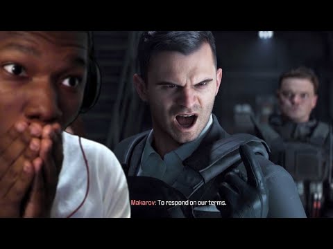 Makarov Nukes Russia To Start World War 3 Scene - Call Of Duty Modern Warfare 3 REACTION