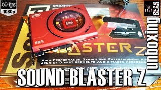 SOUND BLASTER Z - Sound Card, Unboxin, Quick Review, Installation Guide