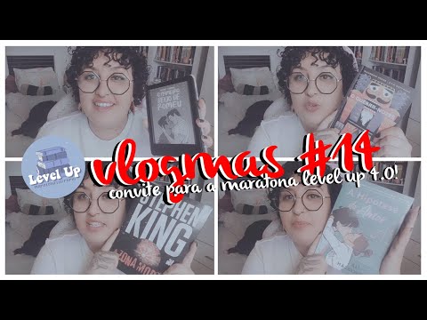 🔴🎄 VLOGMAS #14 | convite para a maratona level up 4.0 + minha tbr (o que vou ler)! 🤨📚