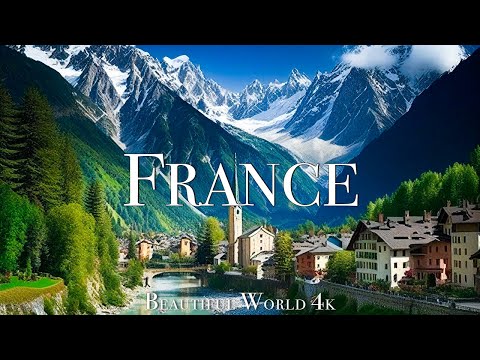 France 4K Drone Nature Film - Inspiring Piano Music - Travel Nature