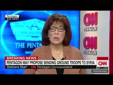 Pentagon might propose that the US send ground troops into Syria