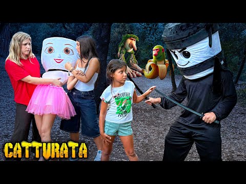 NO FAKE: UN VERO PERSONAGGIO DEGLI ITALIAN BRAINROT ENTRA RAPISCE ILARY E LA PORTA NEL BOSCO!