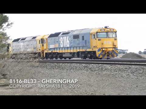 2MC6 - 8116-BL33 (Grain) Gheringhap - Australian Trains by Raysha1811