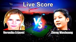 Download lagu Veronika Erjavec vs Zheng Wushuang Live Score - WTA 125K Huzhou, China Women Singles mp3