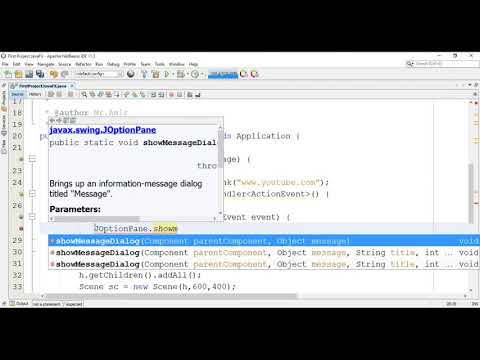 JavaFX Tutorial 12 - Hyperlink Java GUI