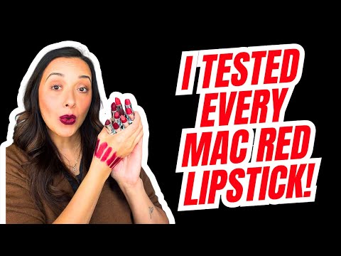 Find Your Perfect MAC Red Lipstick: Color Season Guide