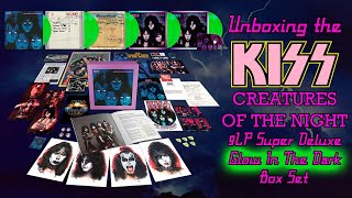 Unboxing the KISS - Creatures of the Night 9LP Super Deluxe *Glow In The Dark* Box Set
