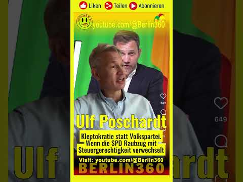 🤡🚨#SPD #Klingbeil #Ressentiment #Steuern #Bürokratie #Kleptokratie #Sozialdemokratie #Ulf #Poschardt