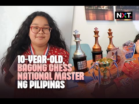 10-year-old, bagong Chess National Master ng Pilipinas