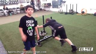 Youth Speed Development with Sled
