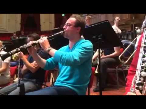 Gershwin Rhapsody in Blue, Clarinet solo