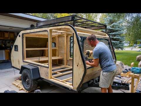 Man Builds Amazing DIY MICRO CAMPER Under $3,500 | Start to Finish by @TurnThisToThat