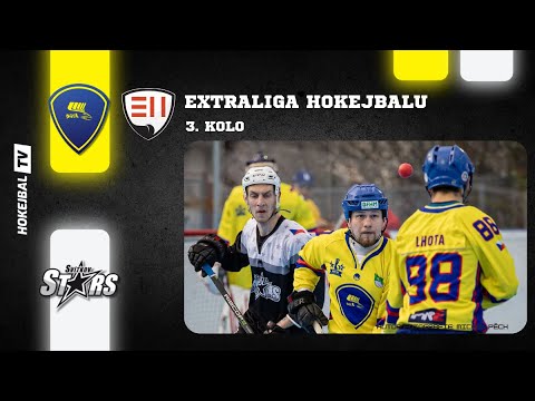 Highlights 4.kola Extraligy hokejbalu | HC Kert Park Praha vs. HBC Svítkov Stars Pardubice