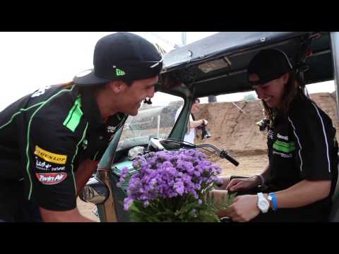 MXGP of Thailand 2013 - Lancelot celebrates International Womens Day - Motocross