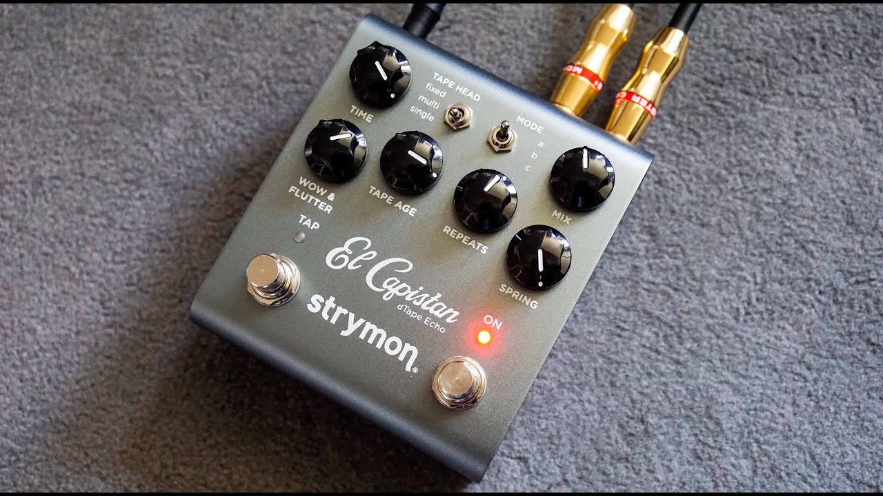 El Capistan V2 Tape Delay - Strymon El Capistan V2 Tape Delay - Strymon