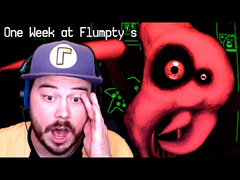 I FOUND FLUMPTY IN A SECRET MINIGAME!! | One Week at Flumpty's Fan-Made (Extended Demo - Ending)