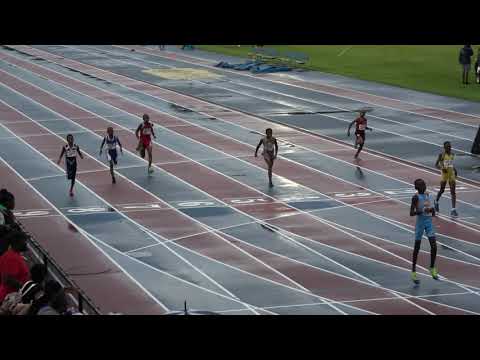 Boys 200m Dash 11-12 Year Old Heat 5 - 44th Annual Northwest Track and Field Classic 2019