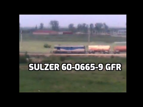 ⚠️🚄Video rar/ Rare video cu Sulzer 60-0665-9 GFR la naveta Viromet 🏭 spre Serbia