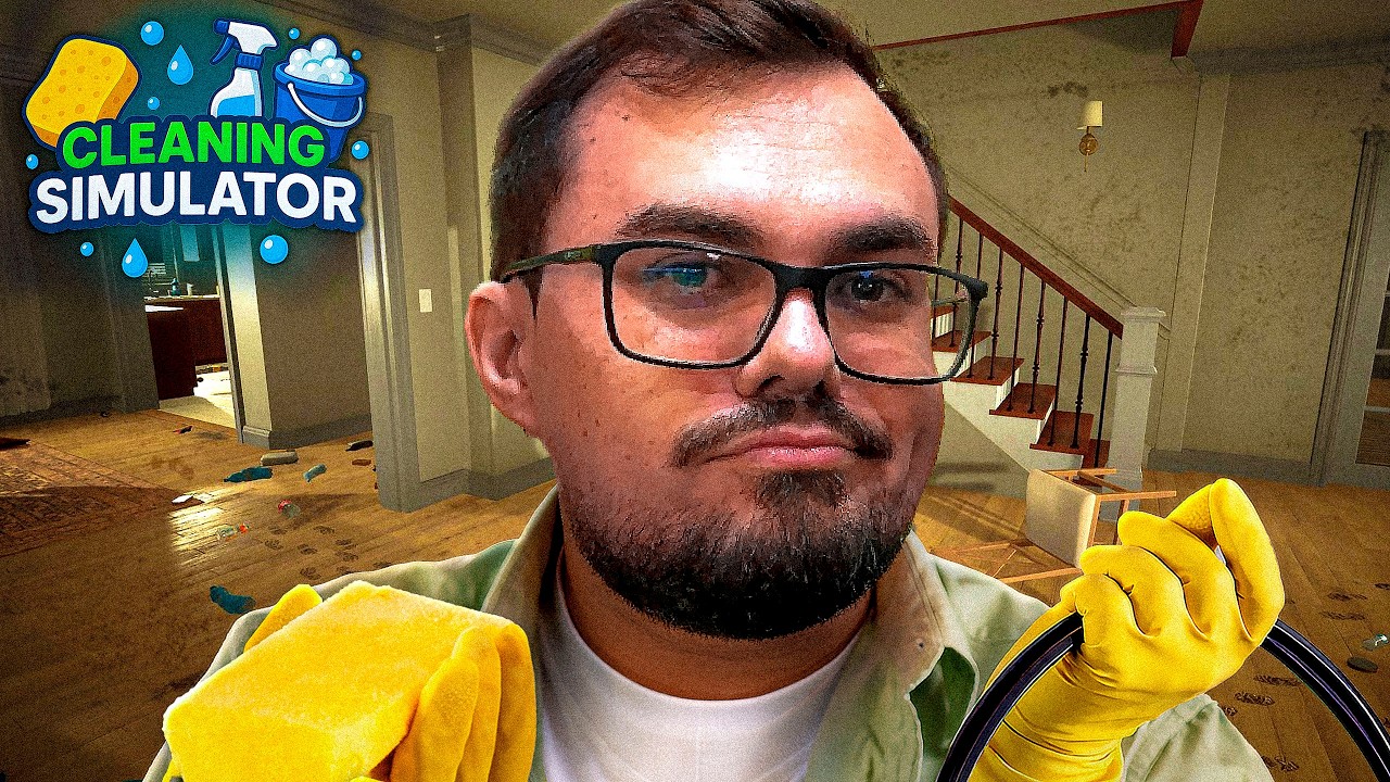VIREI UM DIARISTA NESSE SIMULADOR DE LIMPEZA - Cleaning Simulator