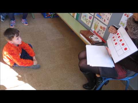 SUBITIZACIÓN CON DECICUBOS INDIVIDUAL (4 AÑOS) 6-2-2017